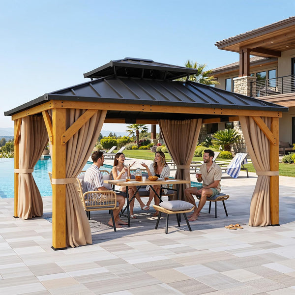 SunnyWood Hardtop Gazebo